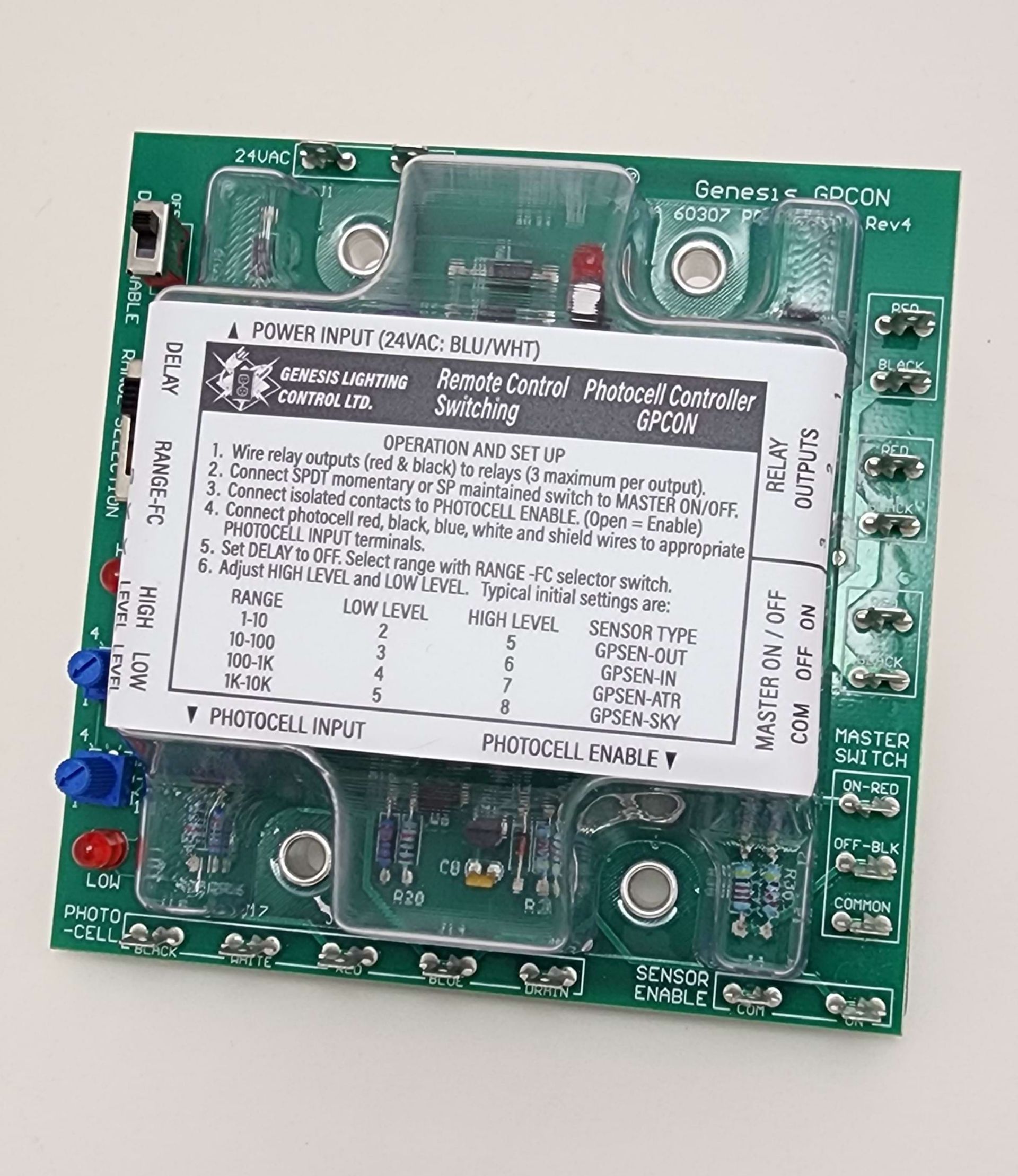 Photo Sensor Controller