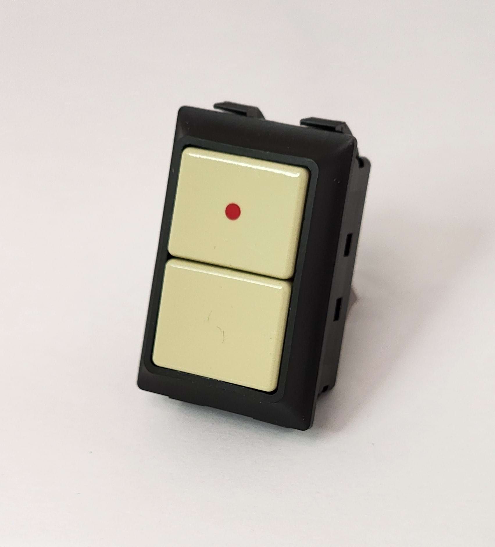 Pilot Light Ivory Switch