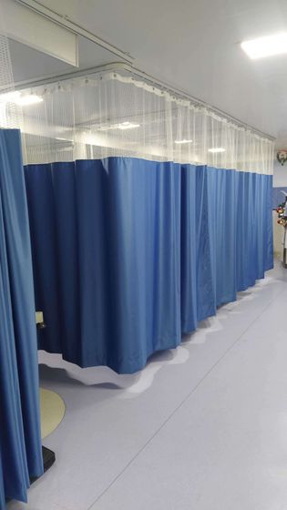 Cortina hospitalaria