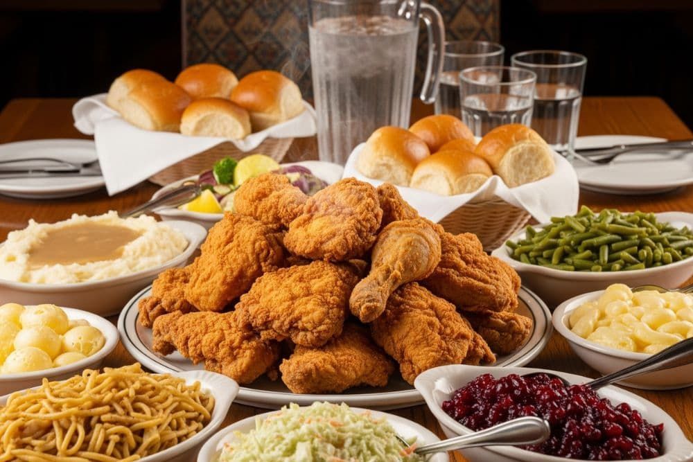 Frankenmuth’s world-famous chicken dinner