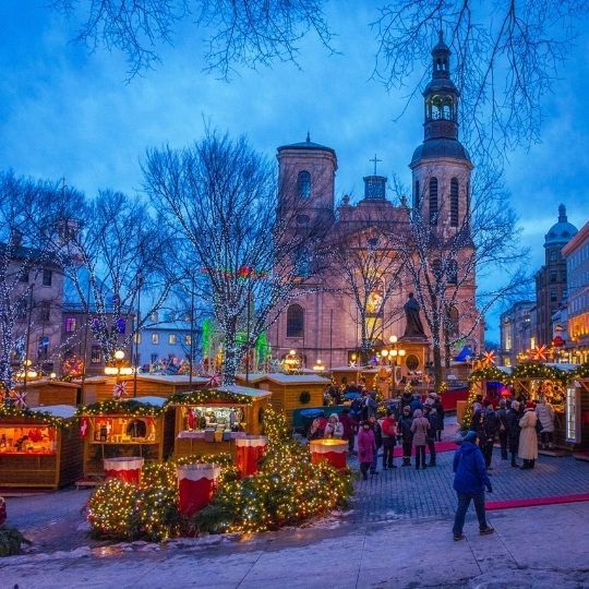 Quebec City Christmas Market with CosmoVista Tours