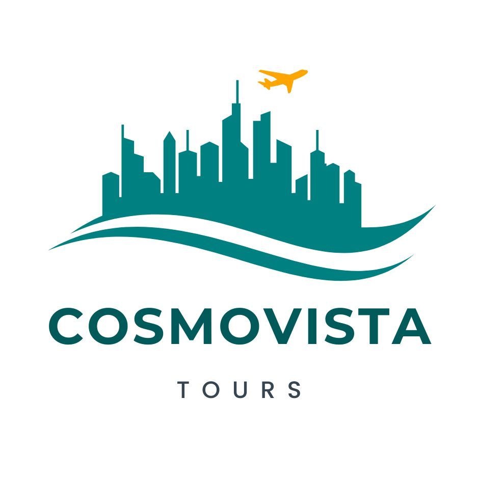 Logo for Cosmovista Tours, a tour operator specializing in travel experiences