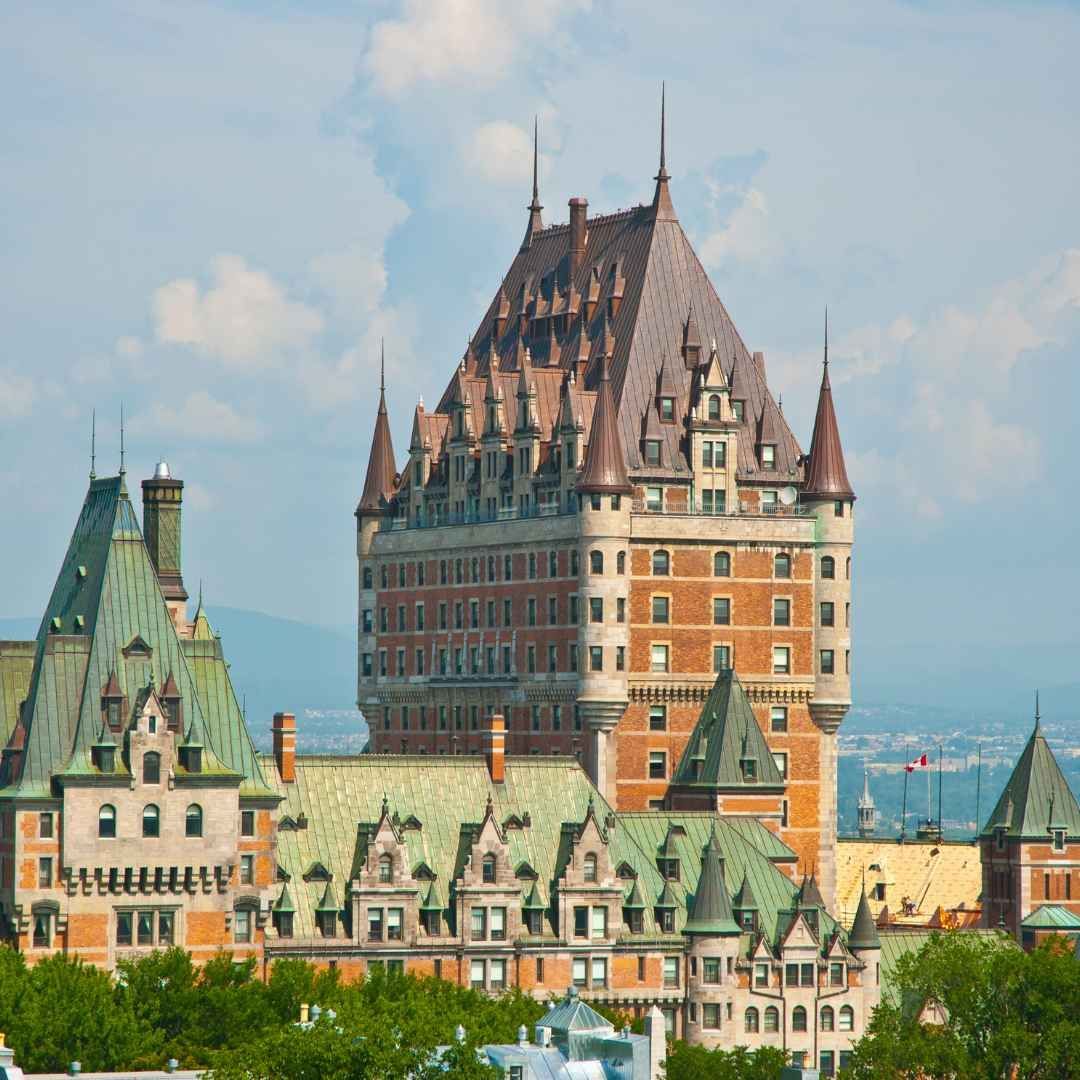 Quebec city, hotel Frontenac
