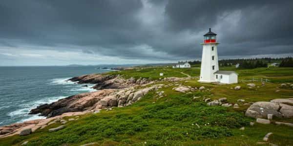 Lighthouse in Nova Scotia