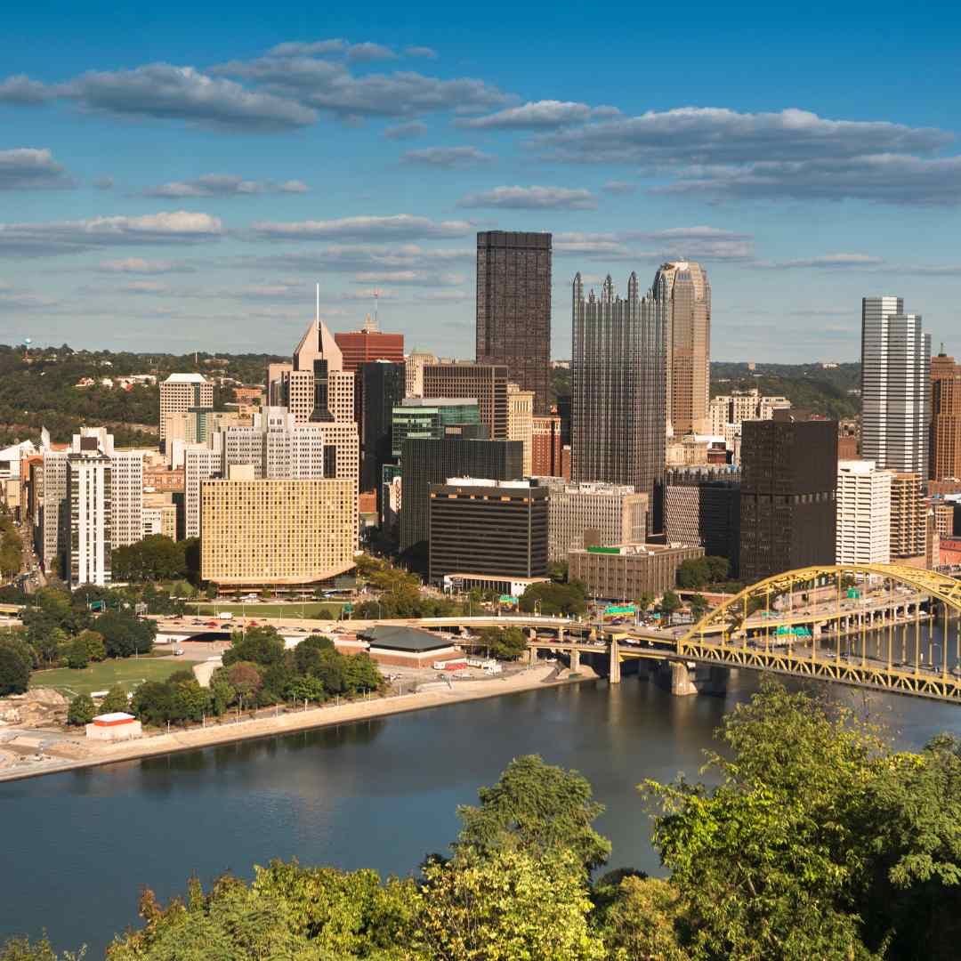 Pittsburgh sky line