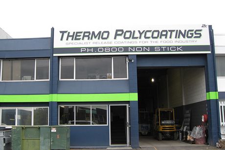 Thermo Polycoatings shop front in New Zealand