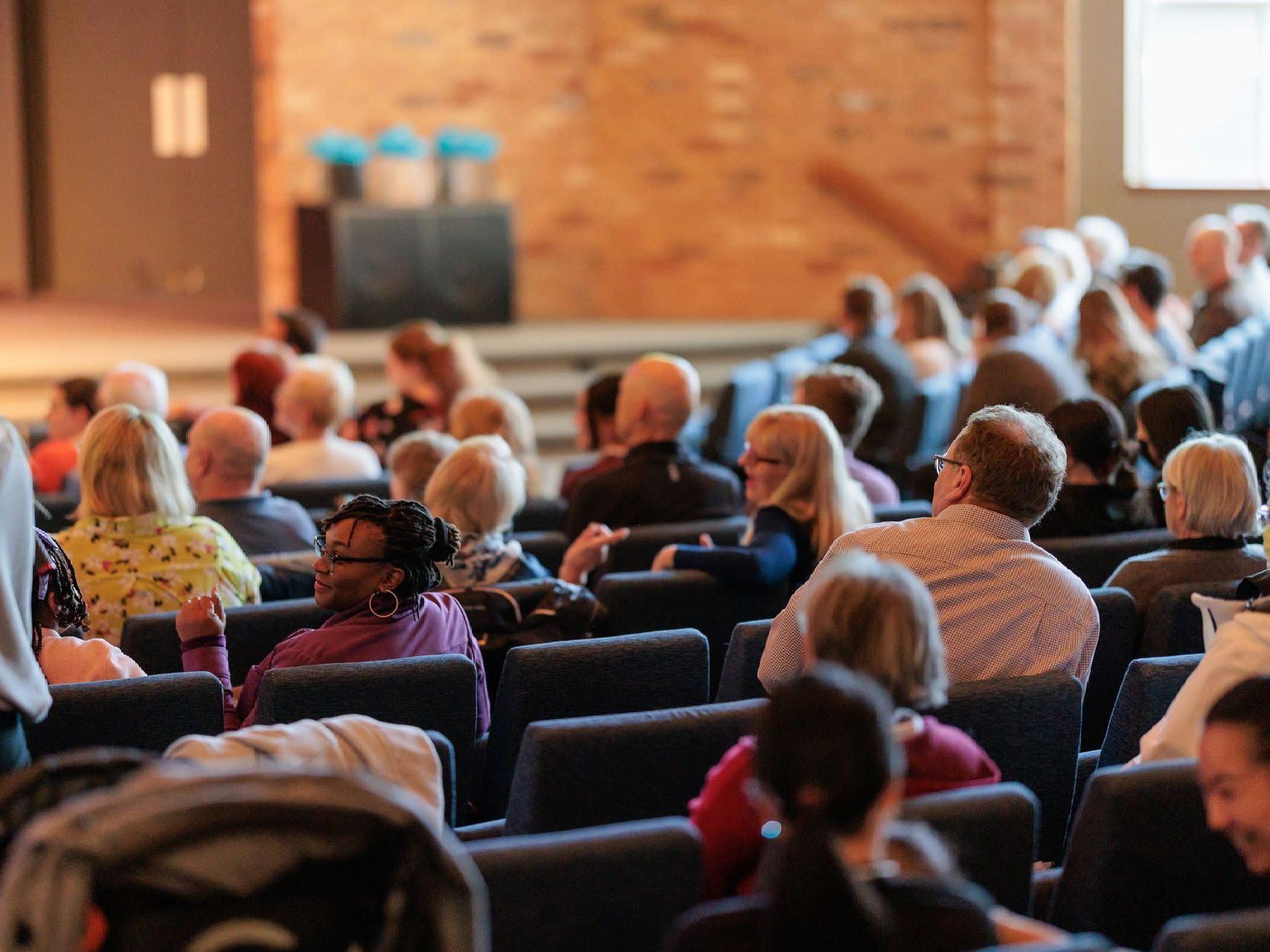 A  group of people at North Park Church, London Ontario