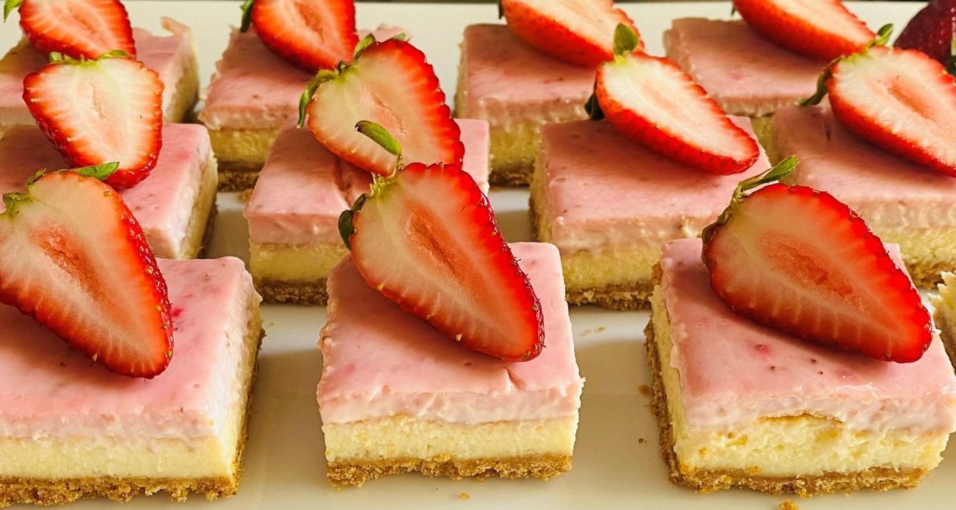 Strawberry Cheesecake Bars