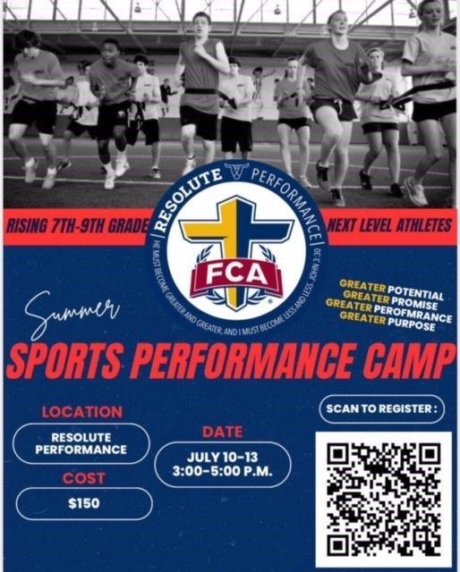 FCA Sports Performance Camp