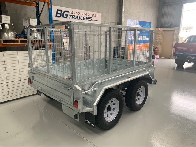 8 x 5 Tandem Axle Box Trailer