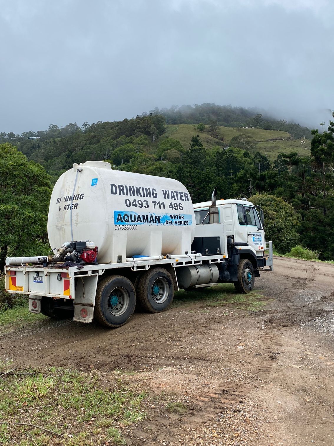 Drinking Water Truck — Aquaman Watàr Deliveries In Bald Knob, QLD