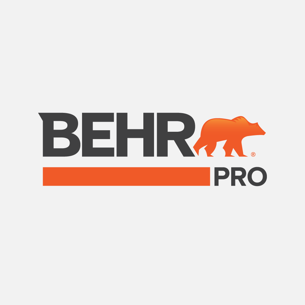 A behr pro logo with a bear on it