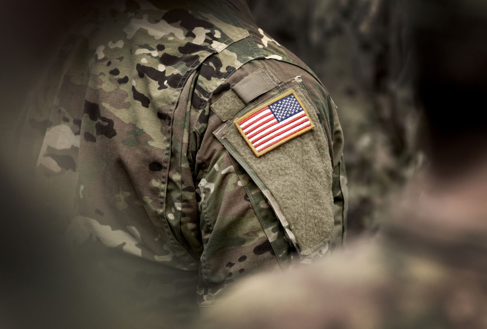 Flag in uniform