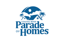 A logo for the parade of homes in coastal bend