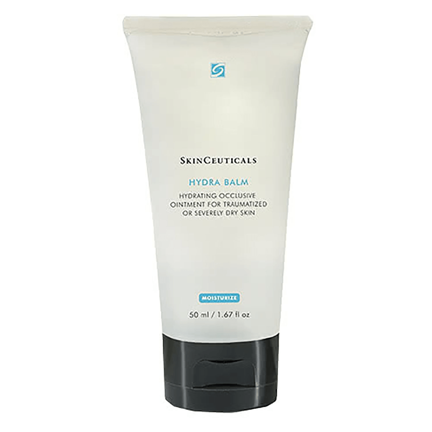 A tube of skinceuticals hydra balm on a white background