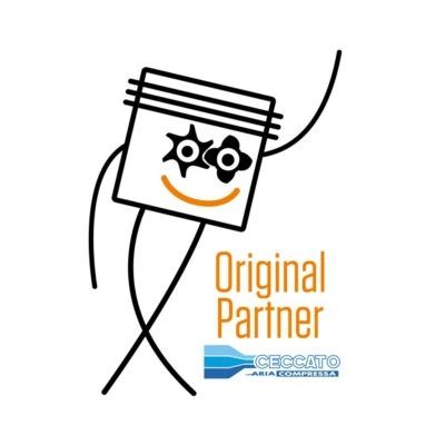 Un personaggio dei cartoni animati con una testa meccanica, sorridente, accanto alla scritta