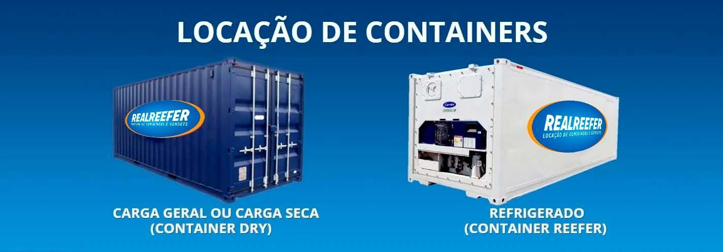 Locação de containers com a Realreefer