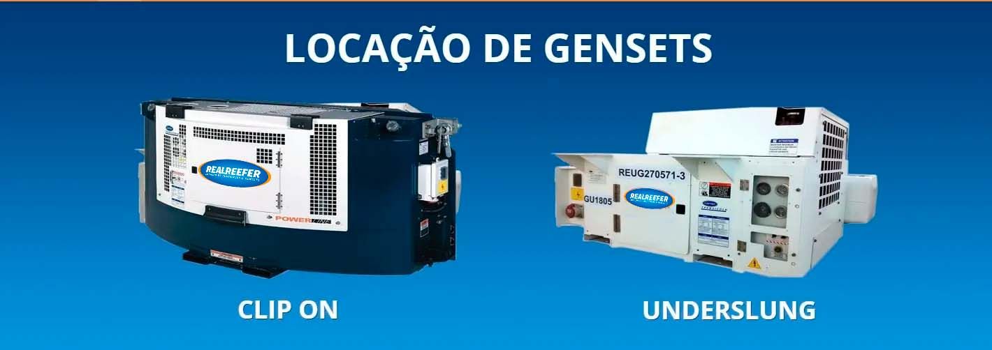 Locação de gensets com a Realreefer