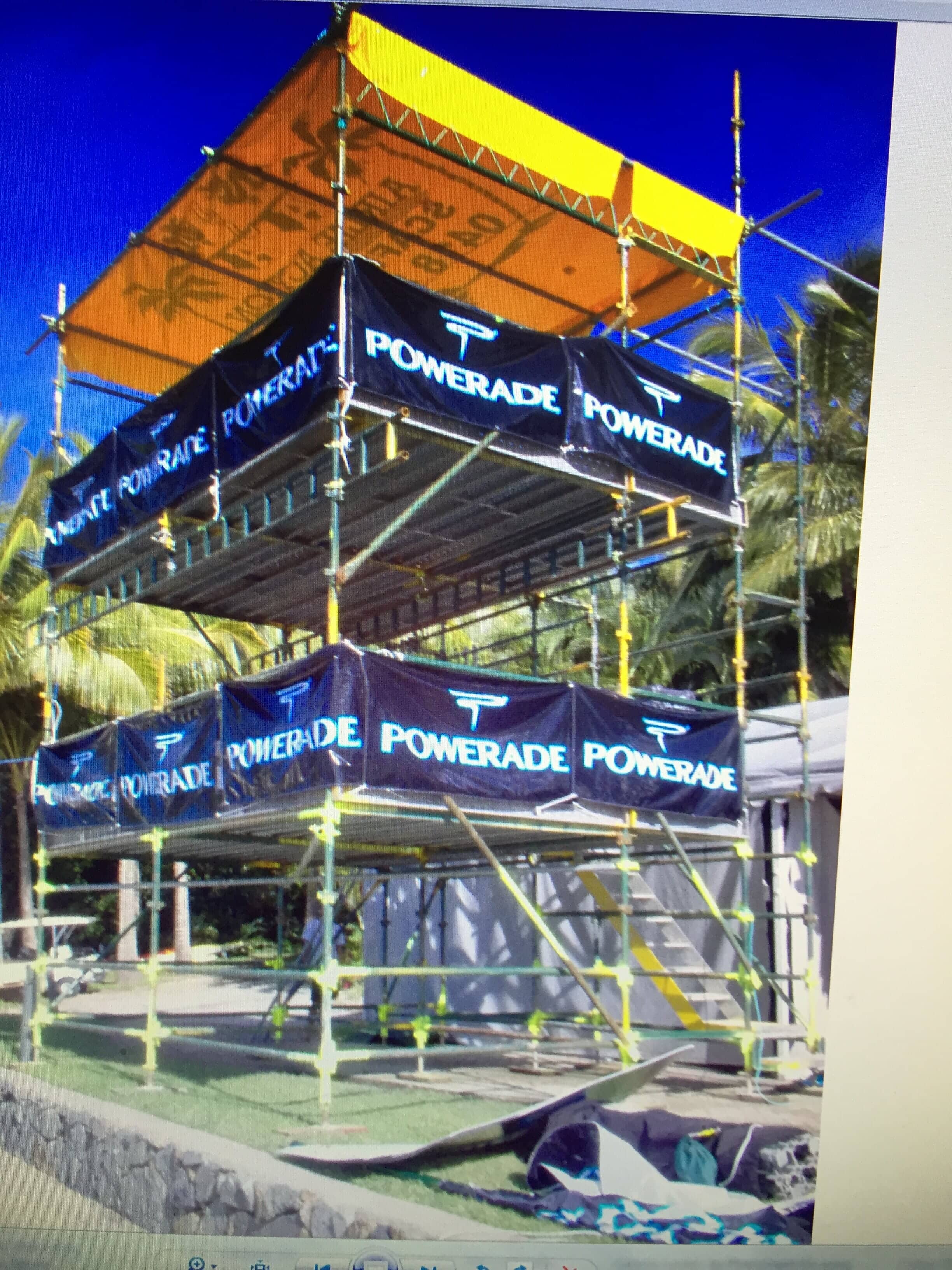 Small Scale Scaffolding Project — Airlie Action Scaffolding gallery in Arlie Beach, QLD