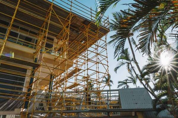 Scaffolding Project — Airlie Action Scaffolding gallery in Arlie Beach, QLD