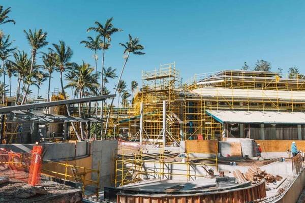 Beginning Stages Of Construction  — Airlie Action Scaffolding gallery in Arlie Beach, QLD