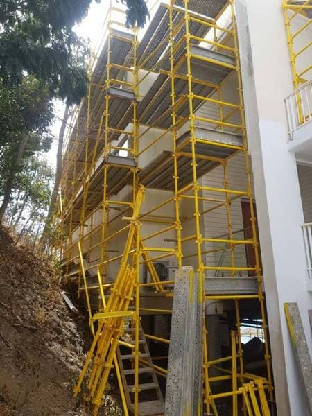 Large Scaffolding Project— Airlie Action Scaffolding gallery in Arlie Beach, QLD