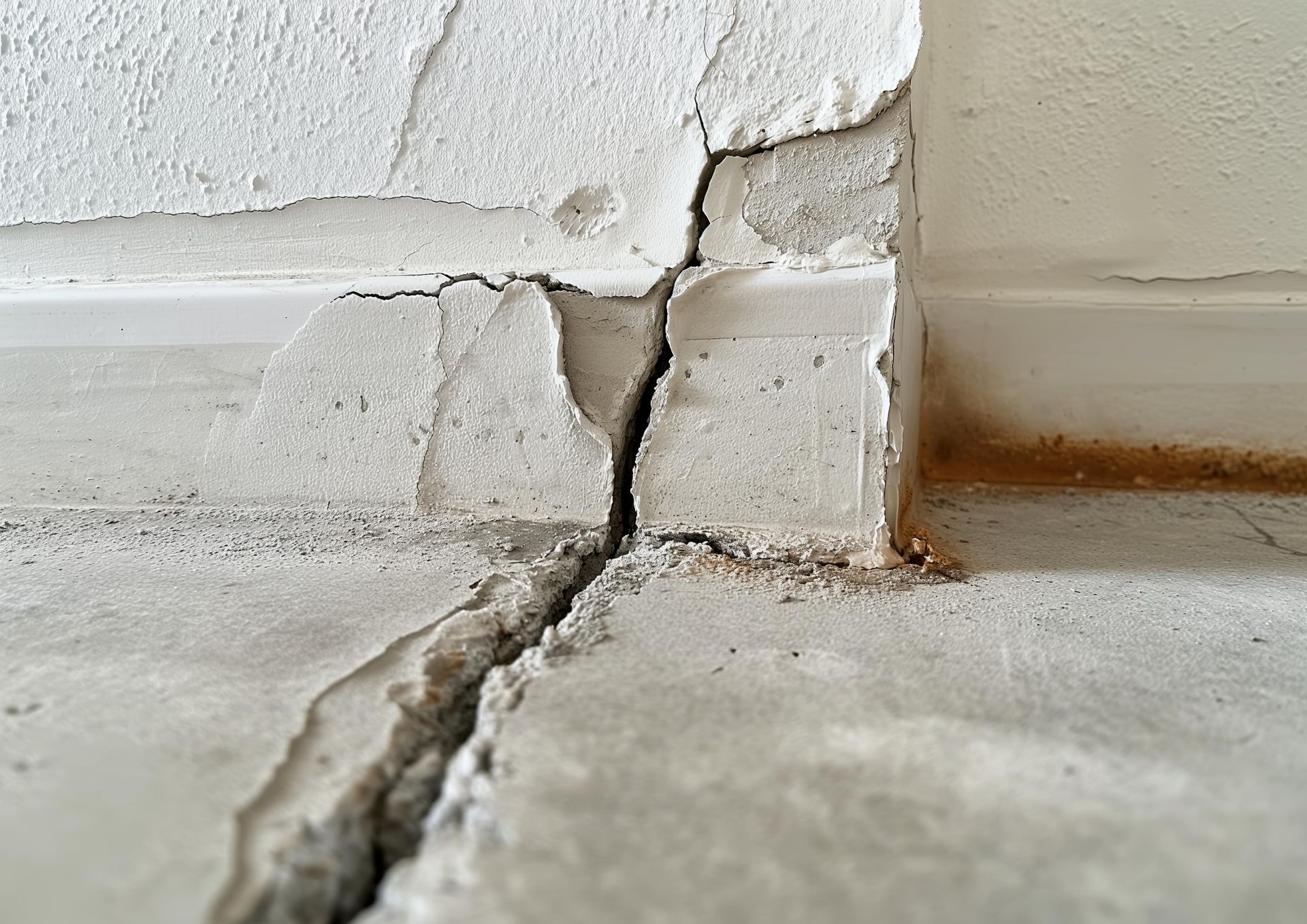 cracked foundation