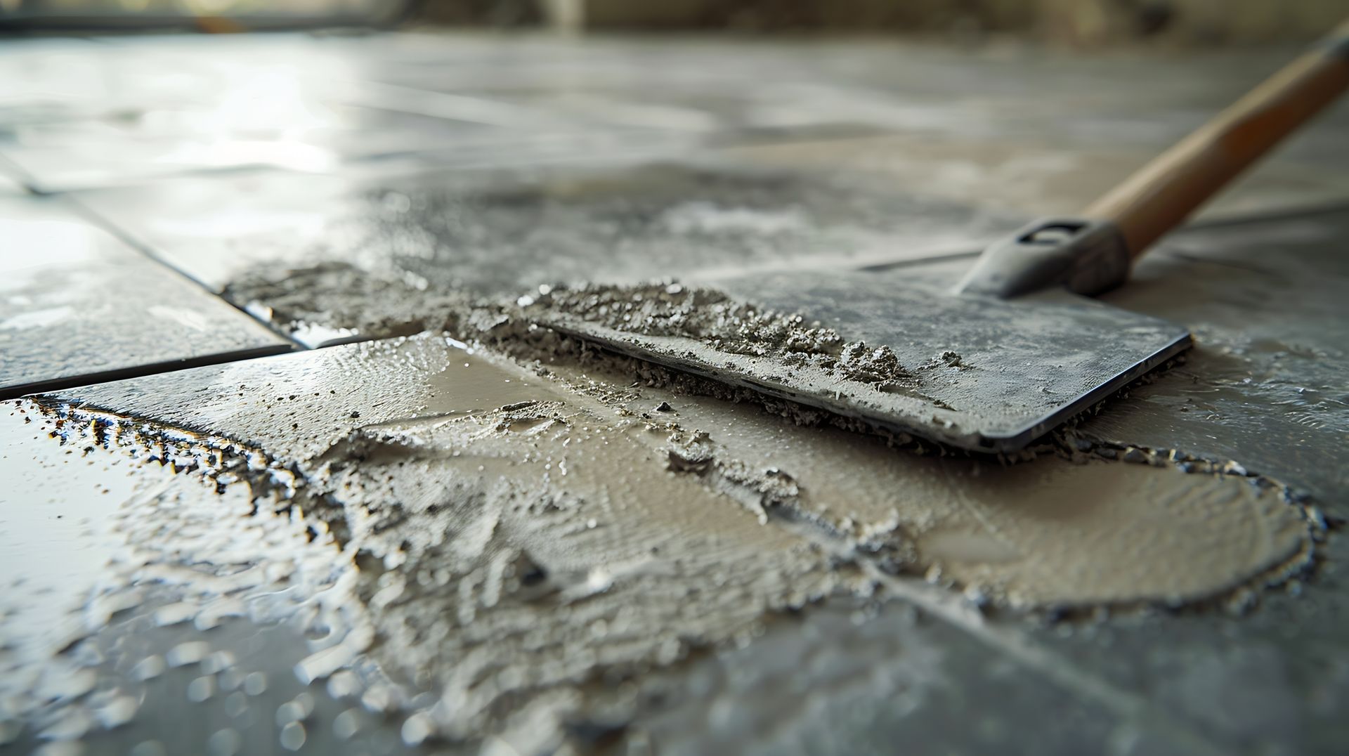 ceramic floor tiles installation