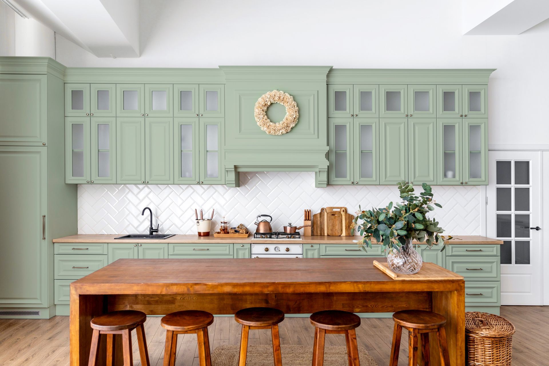 remodeled kitchen