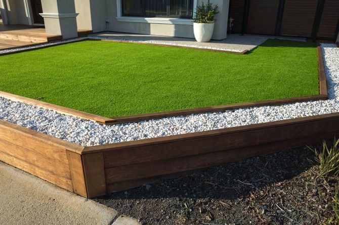 An image of Residential Artificial Turf Installation in Santa Fe NM