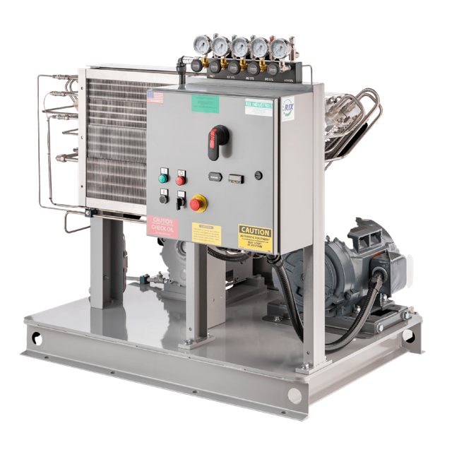 High Capacity Pressure, Inert Dry Gas Compressor | RIX