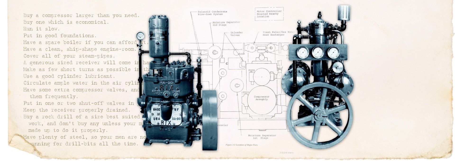 A black and white drawing of a machine with wheels on a piece of paper.