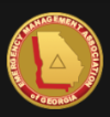 A logo for the emergency management association of georgia