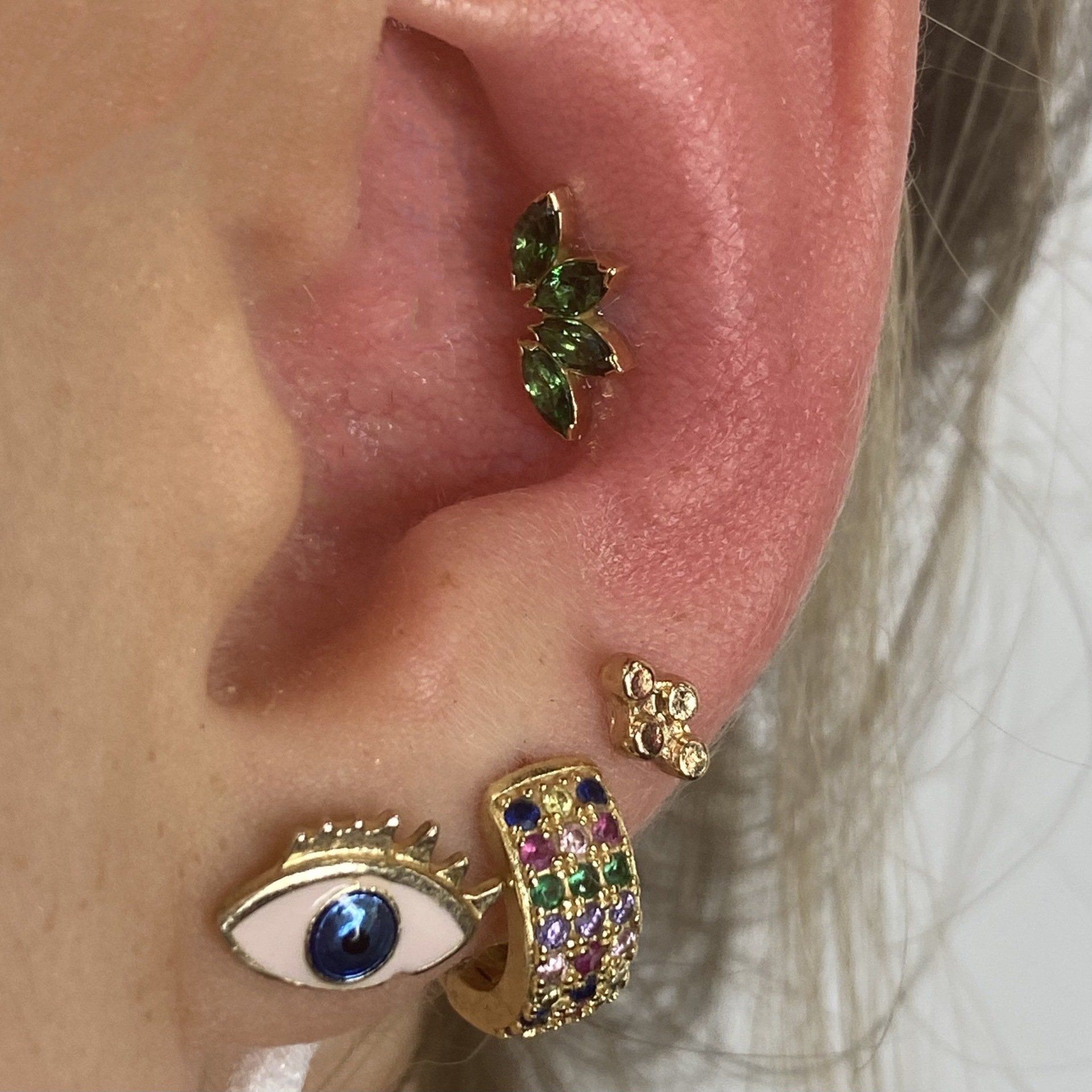 Eye earing piercing — Little Rock, AR — Seventh Street Tattoos & Piercing