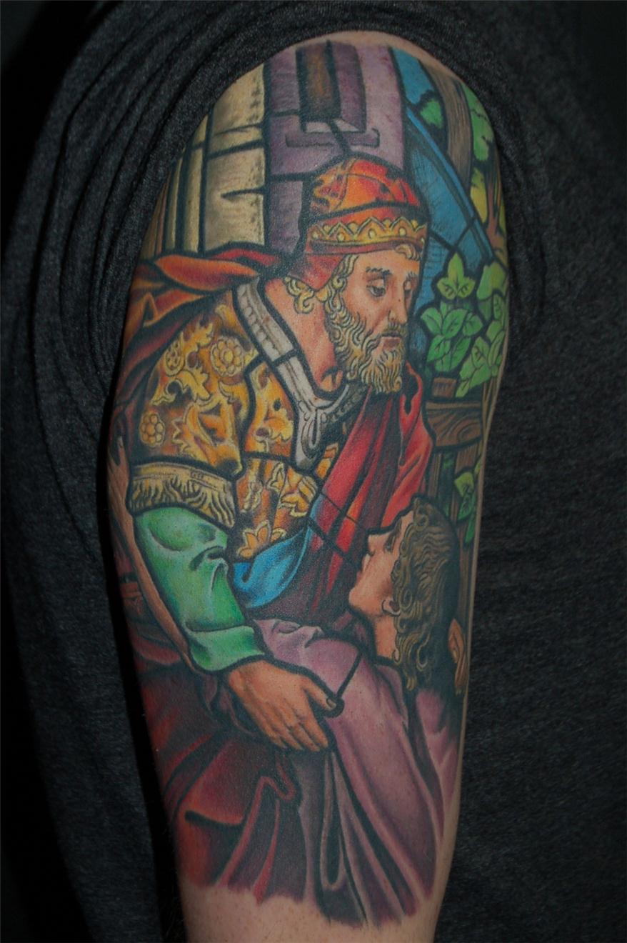 Renaissance era art tattoo — Little Rock, AR — Seventh Street Tattoos & Piercing