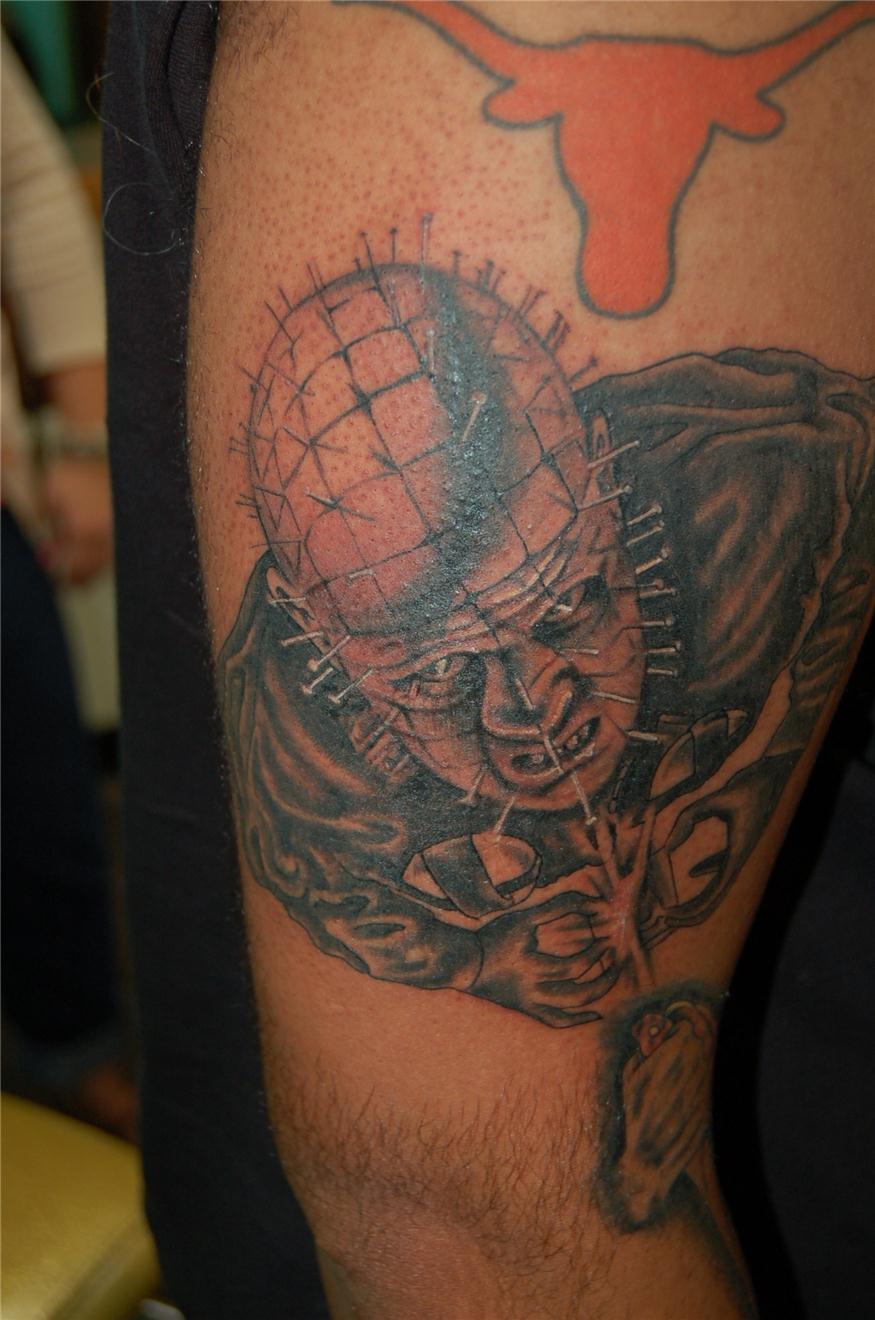 Pinhead tattoo — Little Rock, AR — Seventh Street Tattoos & Piercing