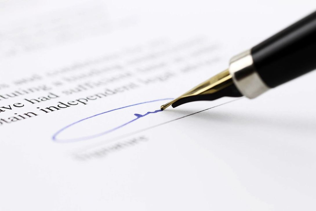 Firma di un documento