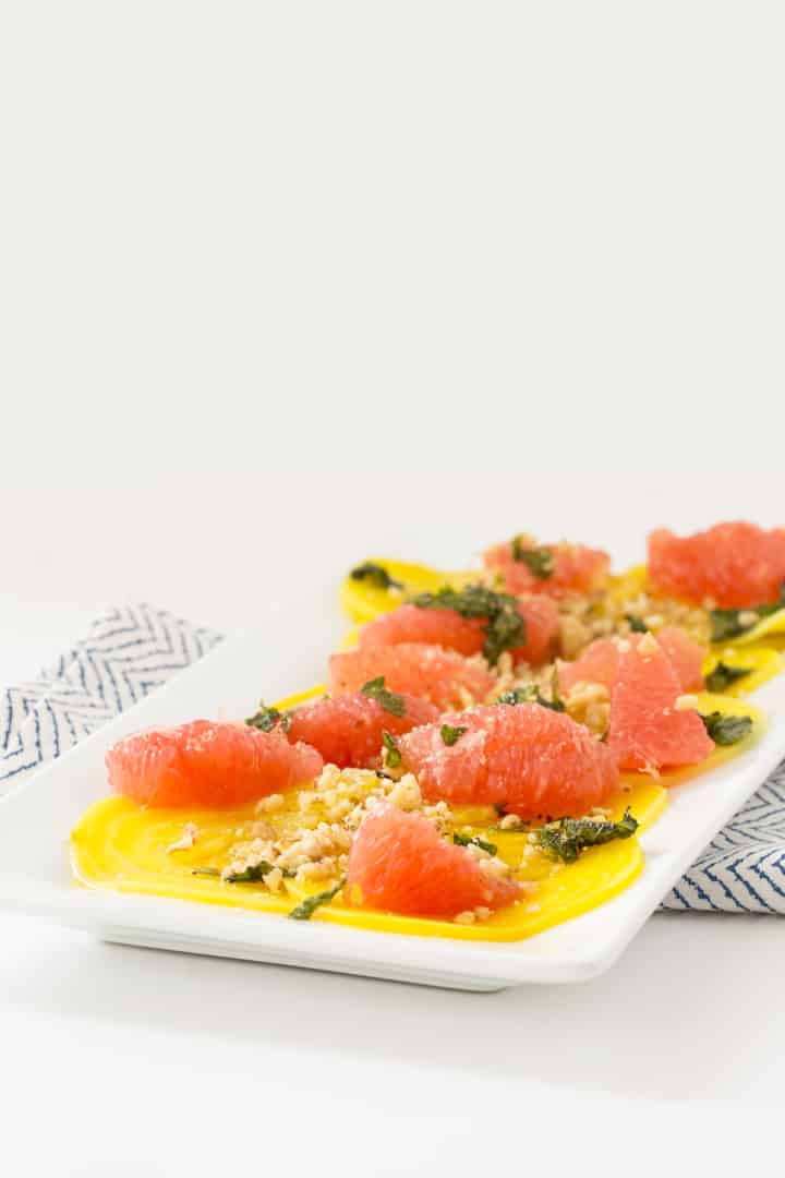 Golden Beet and Grapefruit Salad