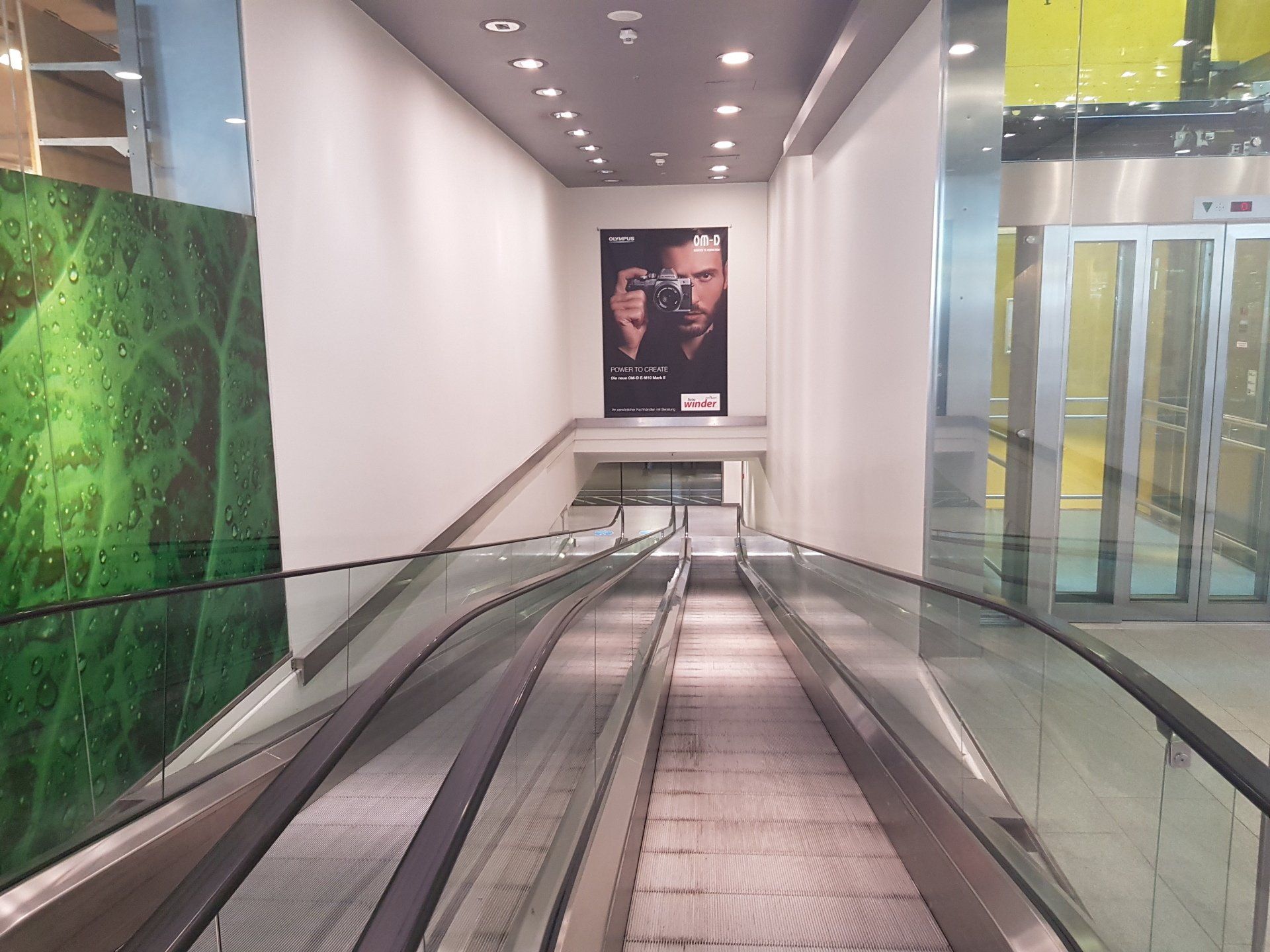 Zimbapark Rolltreppe