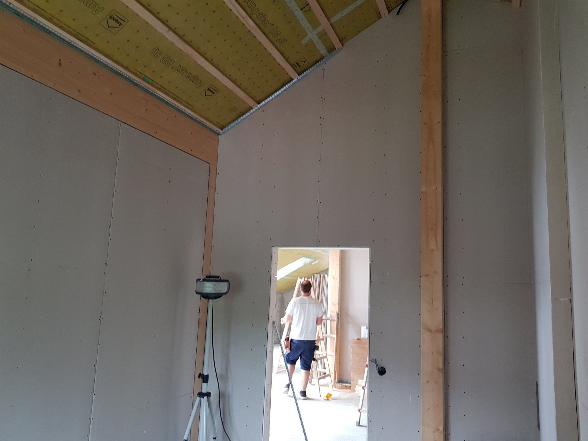 Dämmung einer Dachschräge