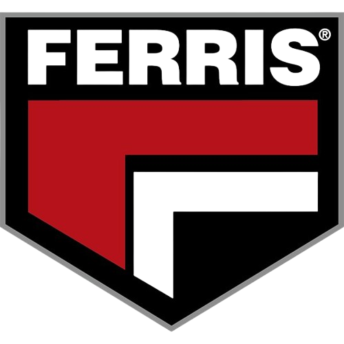 The ferris logo is a red and white shield with a gray border.