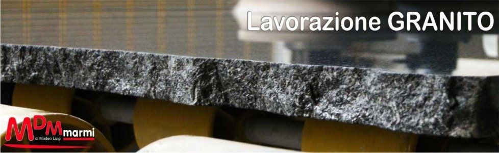 Lavorazione granito