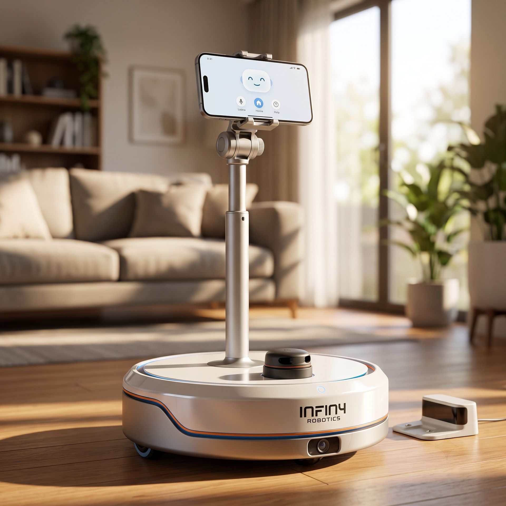 myBuddy v1 circular mobile robot