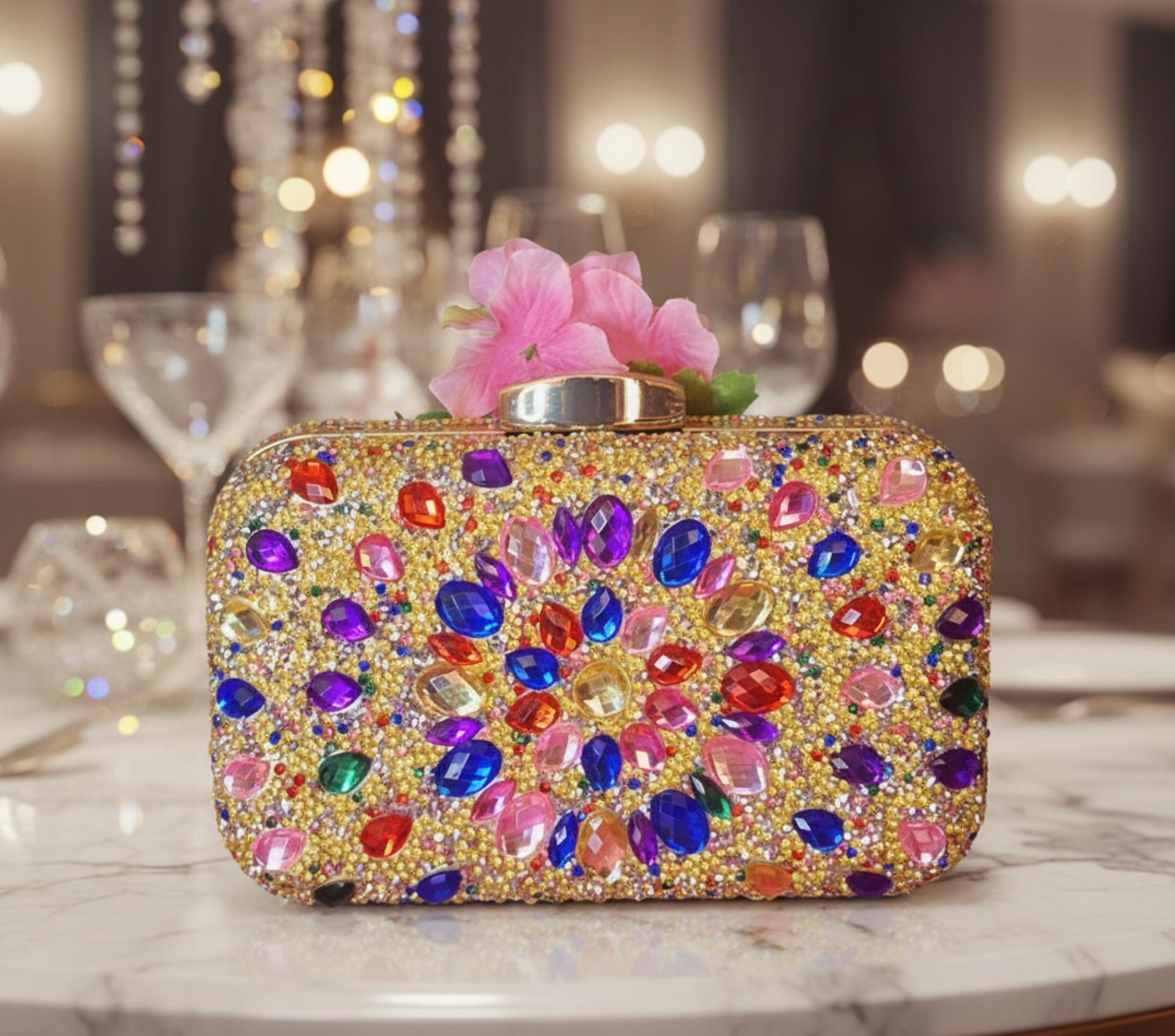 Clutch Crystal Handbags