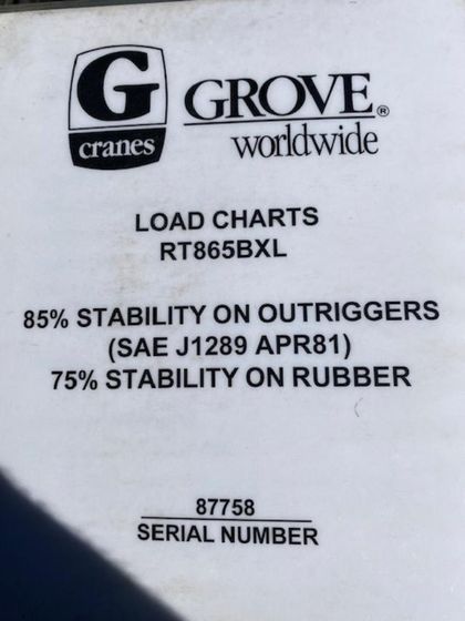 A paper that says grove worldwide on it