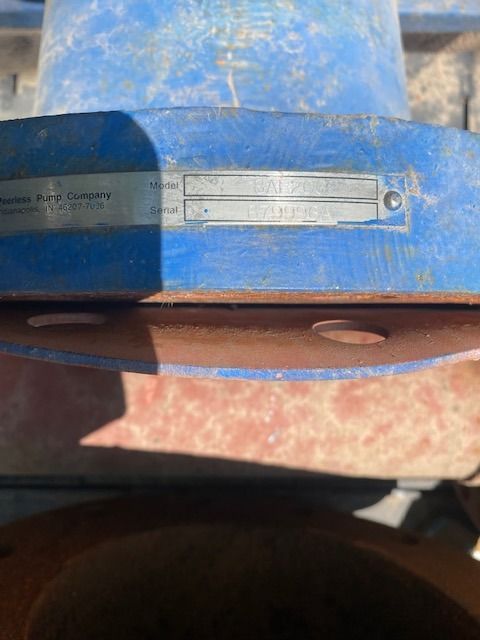 A close up of a blue object with a label on it.