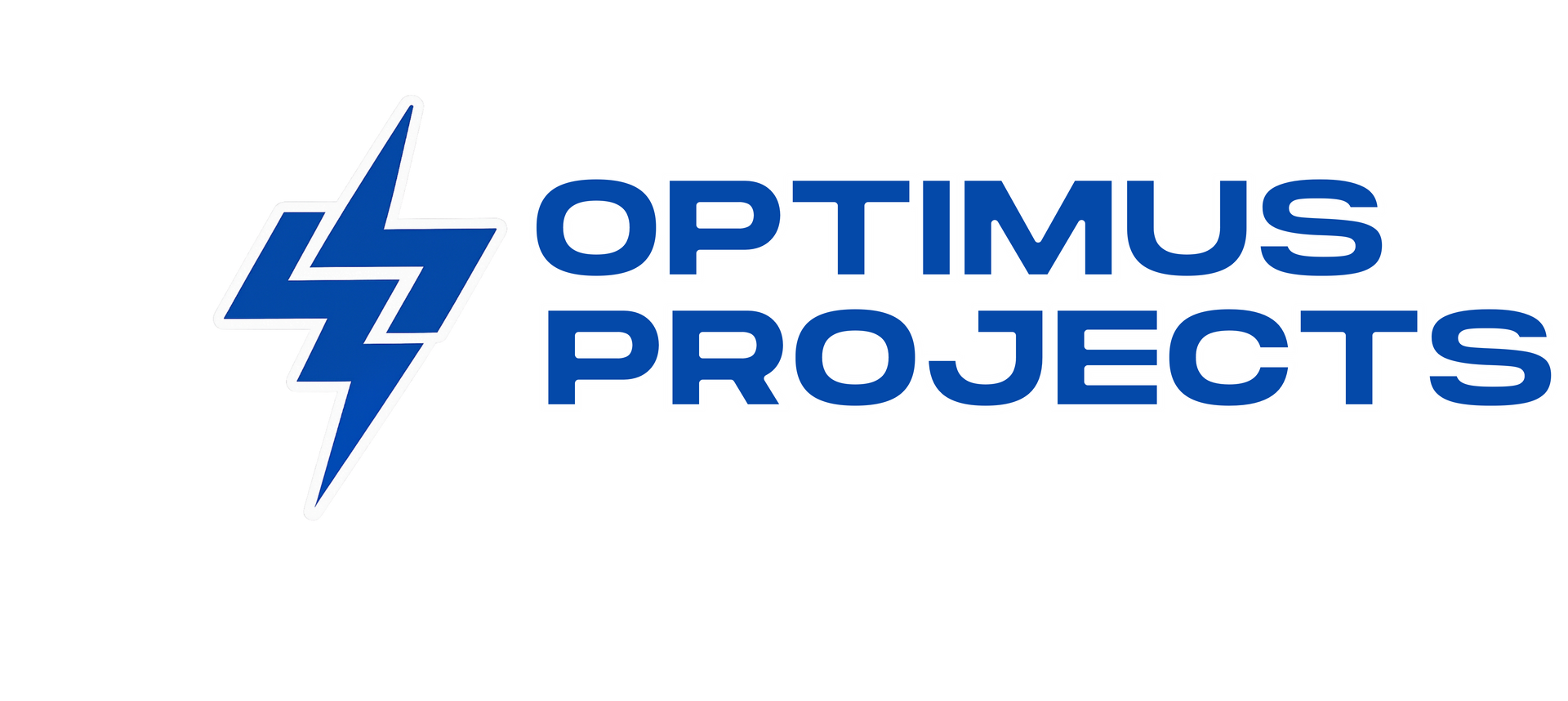 Blue lightning bolt logo with 