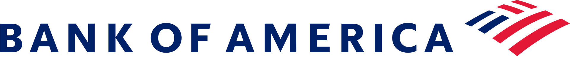 Bank of America logo consisting of the text 