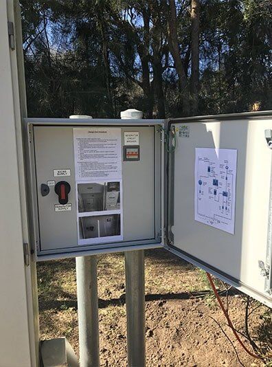 Power Switch Box — Electrical & Fire Safety Services in Salamander Bay, NSW
