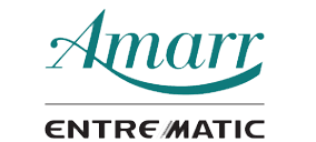 A logo for amarr entrematic is shown on a white background.